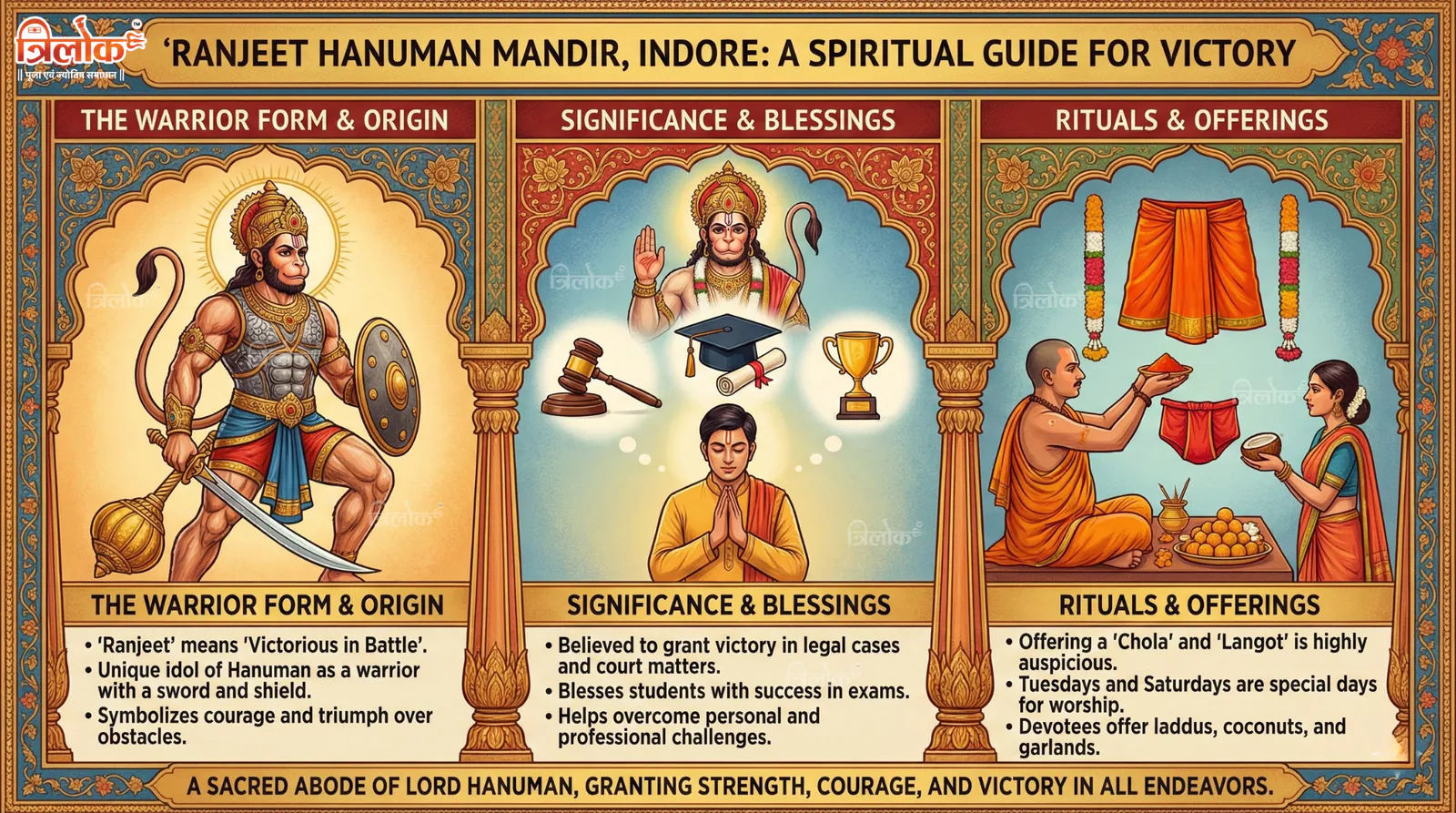 Ranjeet Hanuman Mandir, Indore: A Spiritual Guide by Trilok